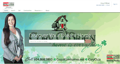 Desktop Screenshot of coquitlamhomes.net